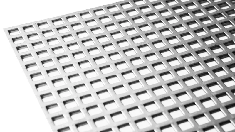 Перфорированный стальной лист 0.6 мм AISI 316L ГОСТ 16523-97